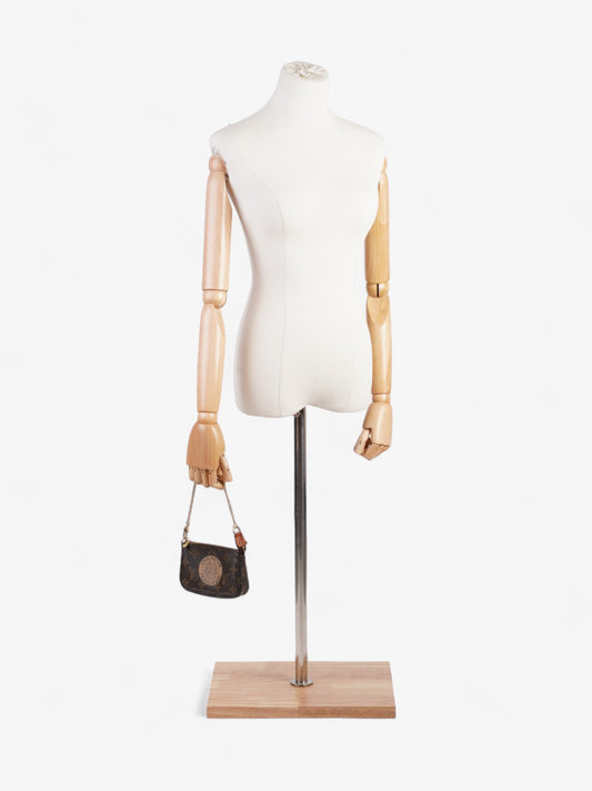 Louis Vuitton Pochette Accessoires Monogram Coated Canvas Mini