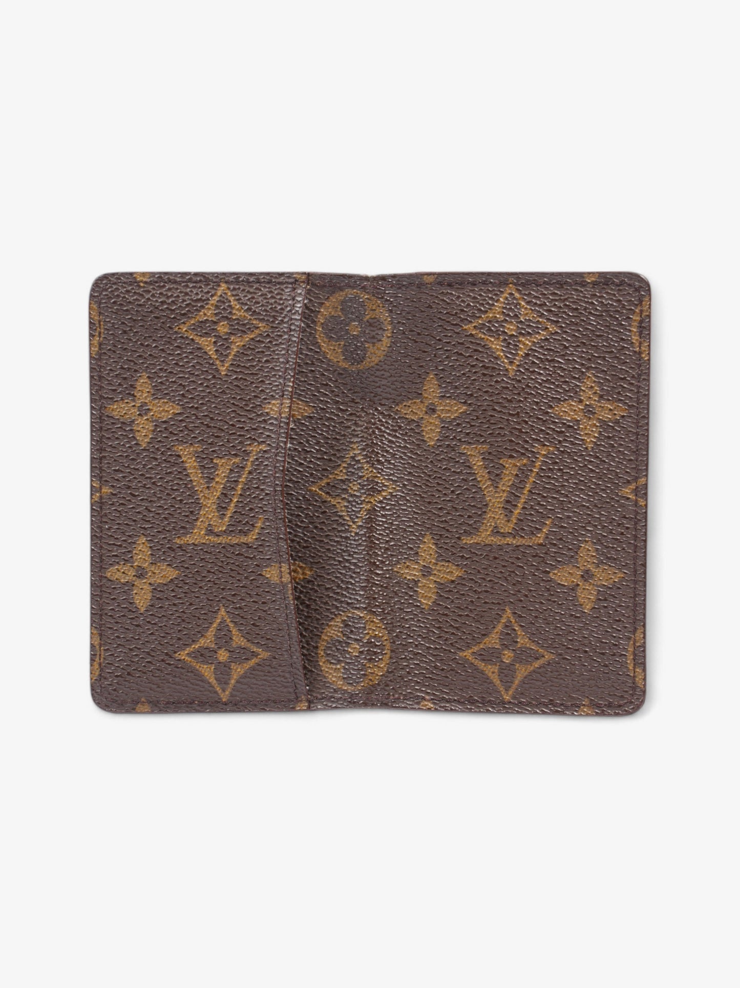 Louis Vuitton Card Case Monogram Coated Canvas