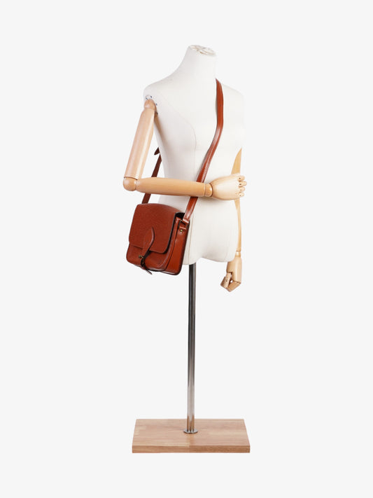 Louis Vuitton Cartouchiere Brown Epi Leather MM
