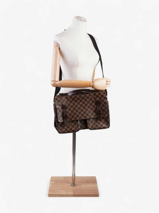 Louis Vuitton Broadway Damier Ebene Coated Canvas