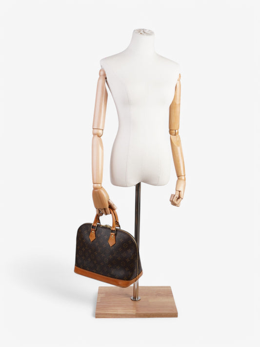 Louis Vuitton Alma Monogram Coated Canvas PM
