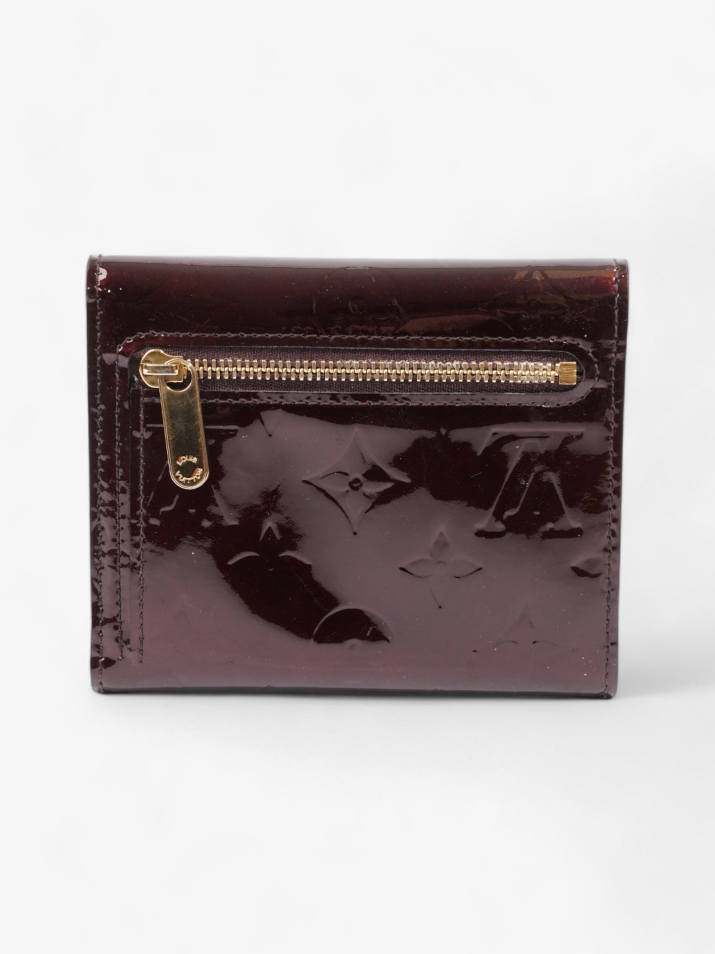 Louis Vuitton Koala Wallet Monogram Deep Purple Patent Leather