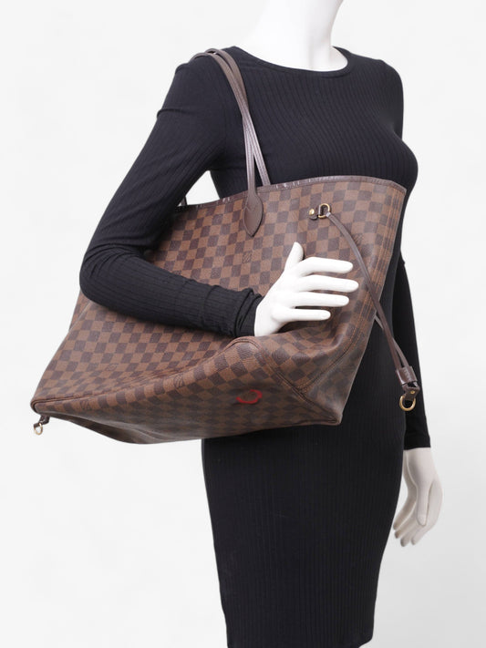 Louis Vuitton Neverfull Damier Ebene Coated Canvas GM