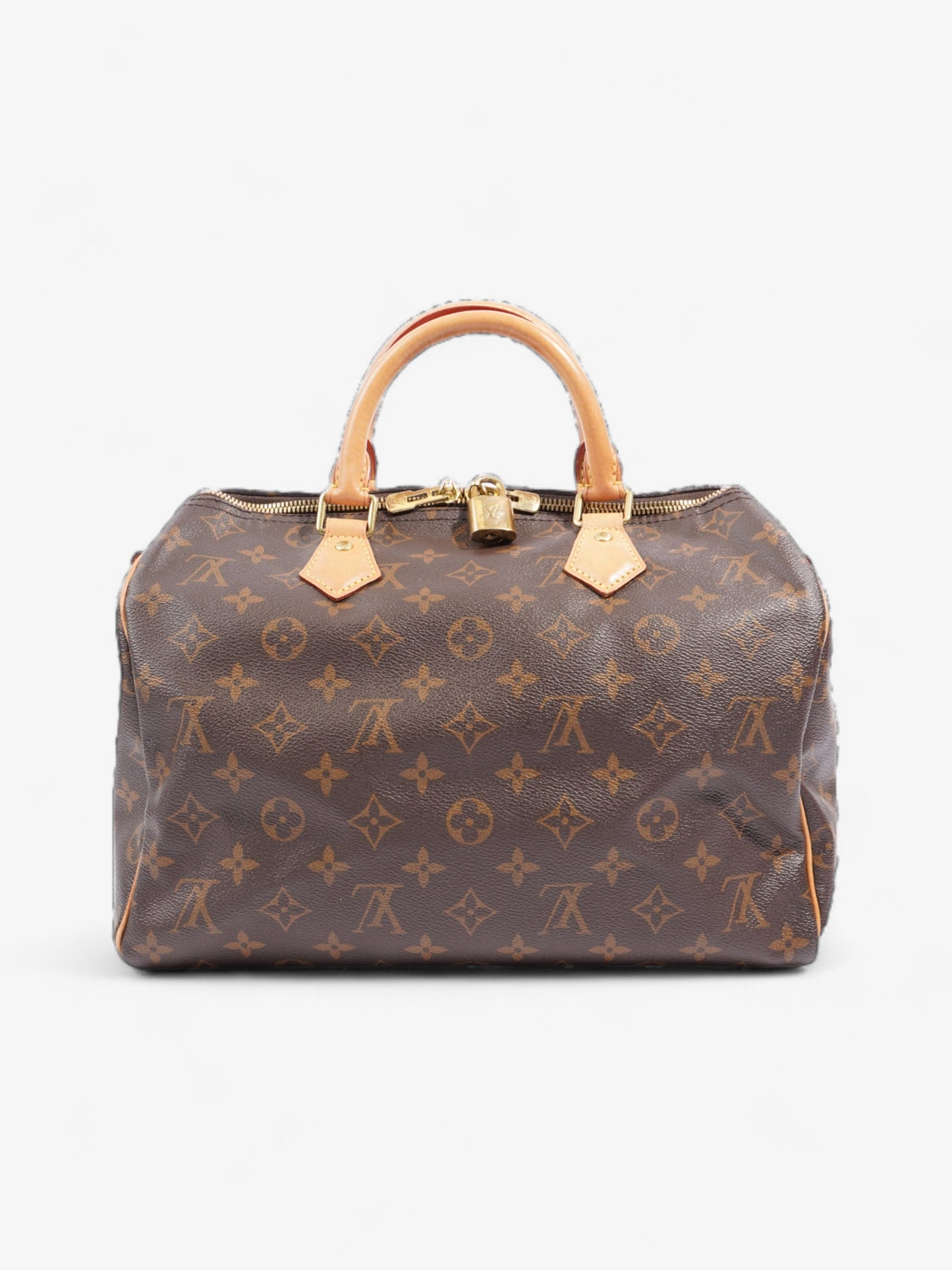 Louis Vuitton Speedy Bandouliere Monogram Coated Canvas 30