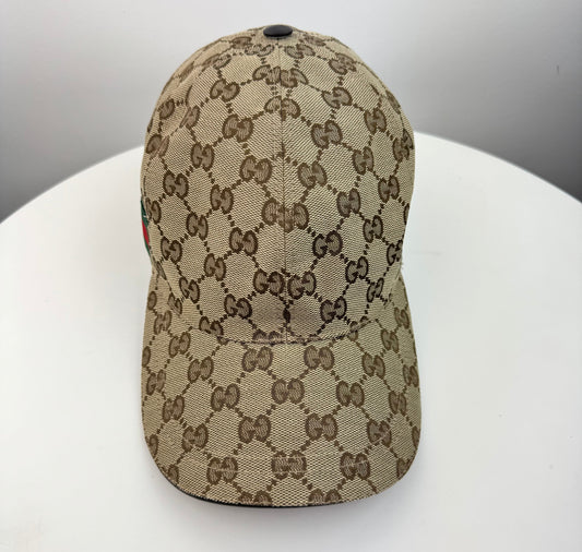 Gucci Original GG canvas baseball hat with Web