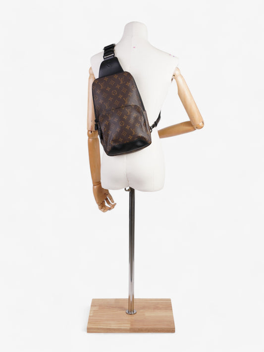 Louis Vuitton Avenue Sling Bag Monogram / Black Coated Canvas