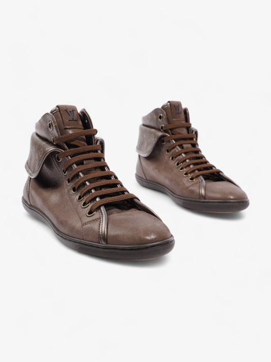 Louis Vuitton Brea Fold Over High-tops Brown / Brown Monogram Canvas EU 37.5 UK 4.5