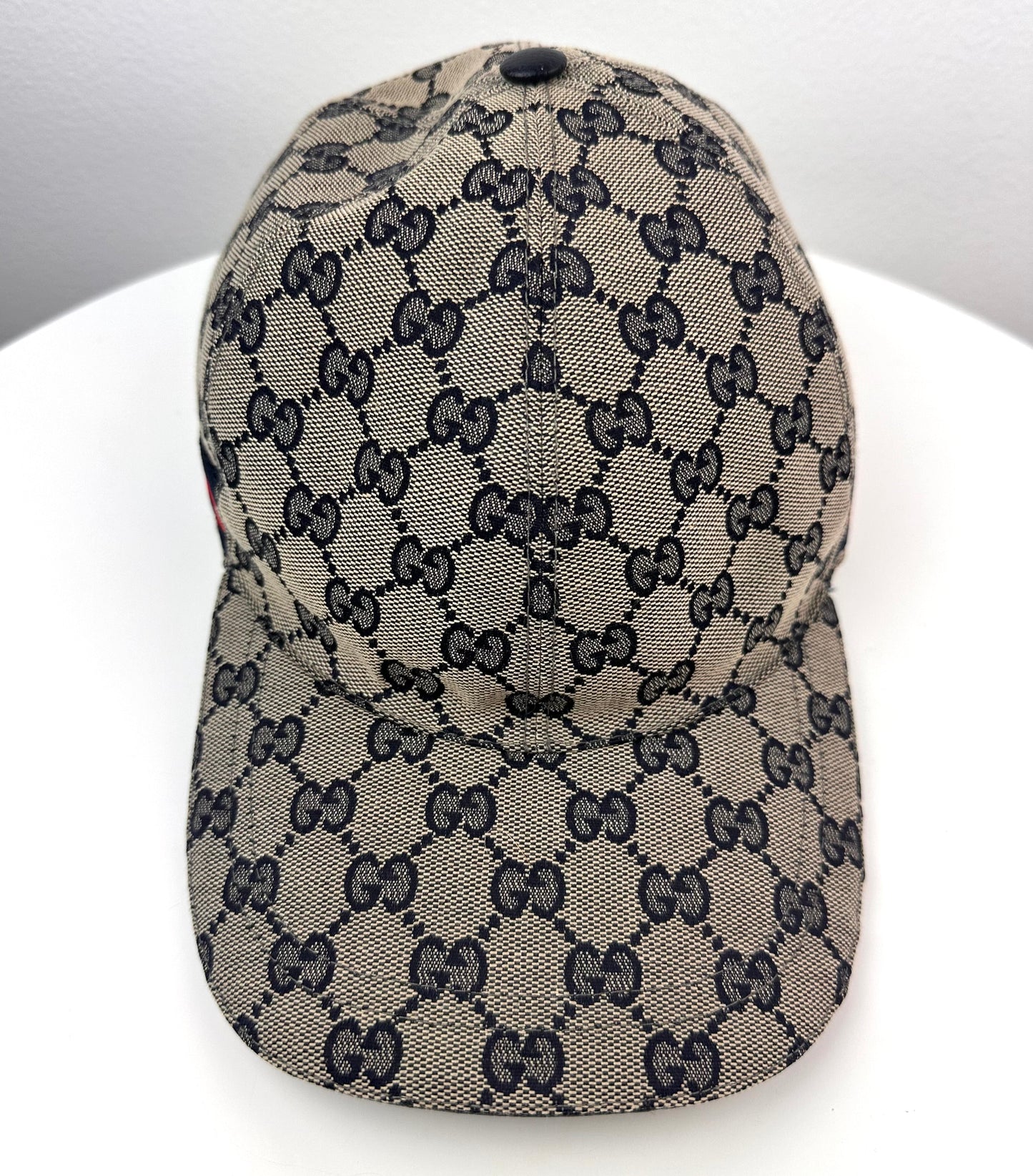 Gucci Original GG Canvas Baseball Cap with Web