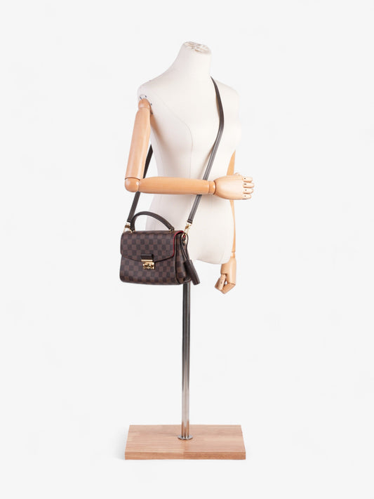 Louis Vuitton Croisette Damier Ebene Coated Canvas