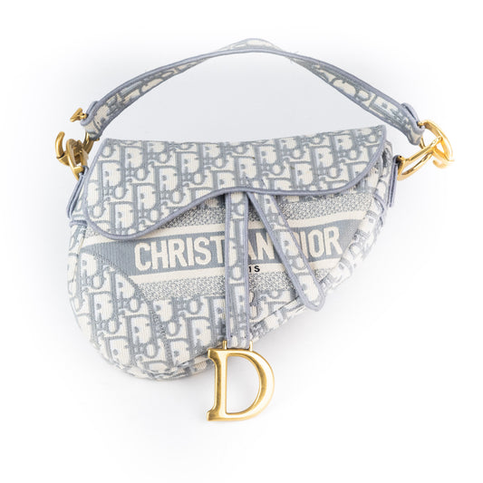 Christian Dior Oblique Saddle Bag