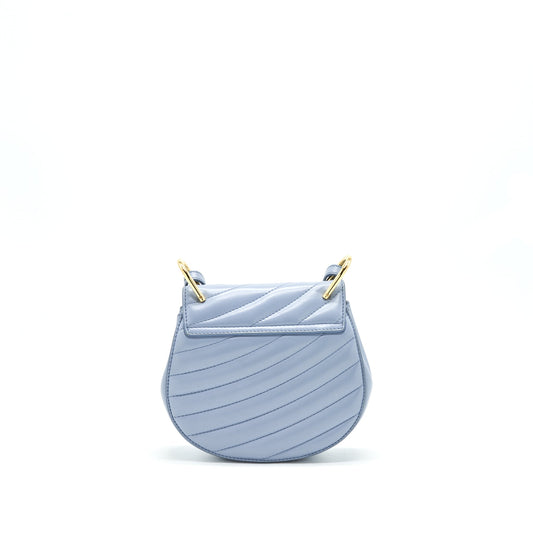 Chloe Mini Drew Bijou in Light Blue GHW