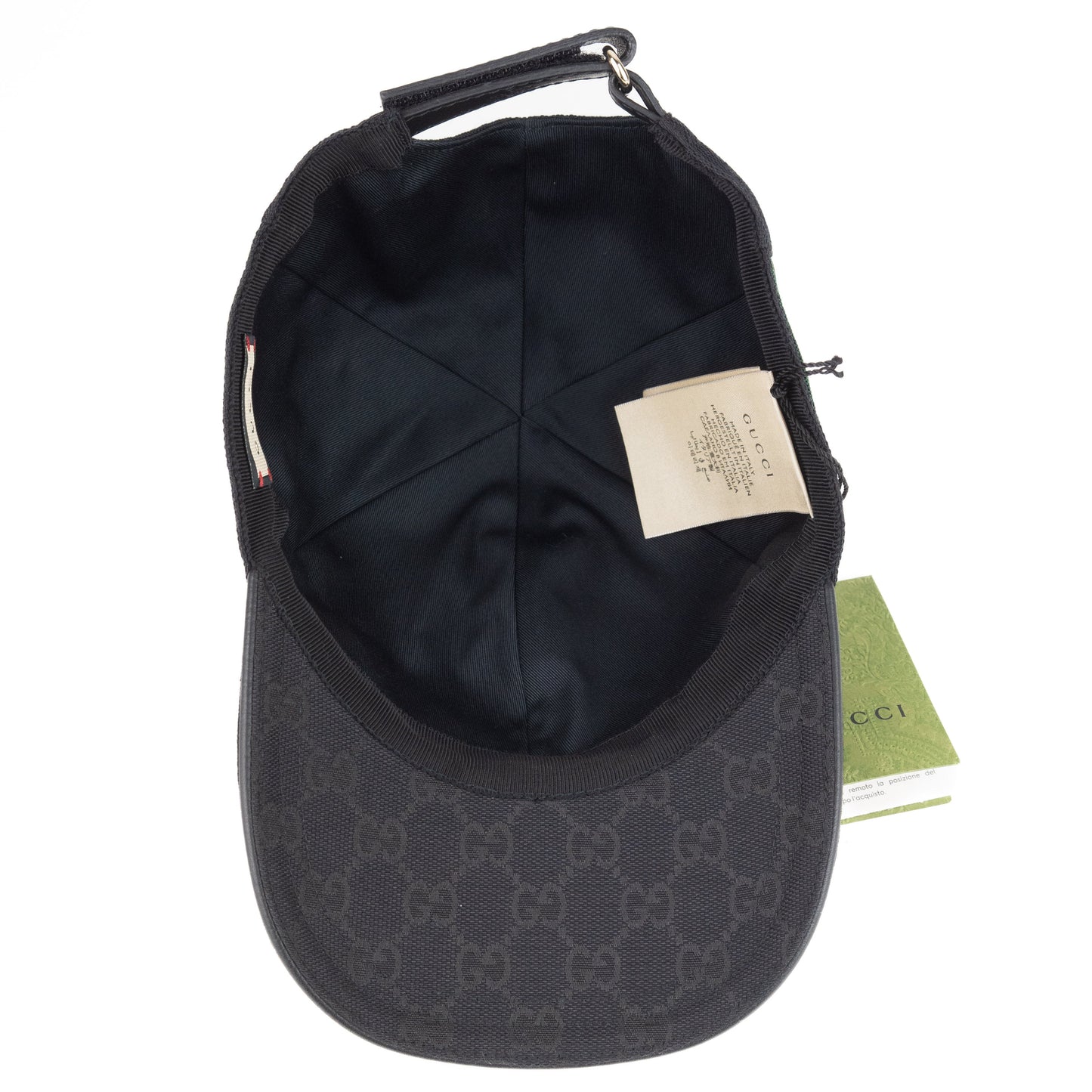 Gucci Original GG Canvas Baseball Cap with Web