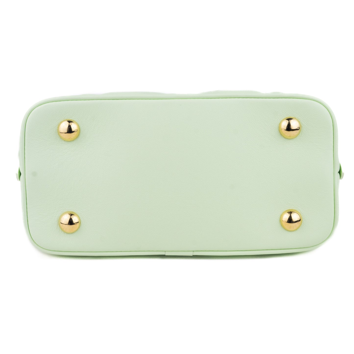 Louis Vuitton Alma BB Soft Calfskin in Water Green