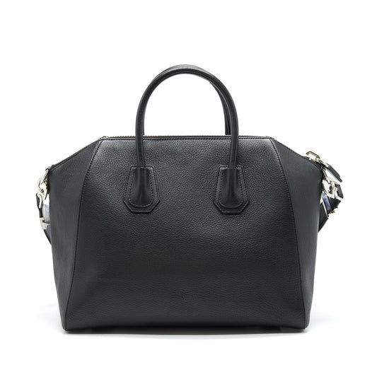 Givenchy Medium Antigona Bag Black SHW