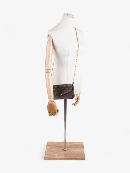 Louis Vuitton Pochette Felice Monogram Coated Canvas