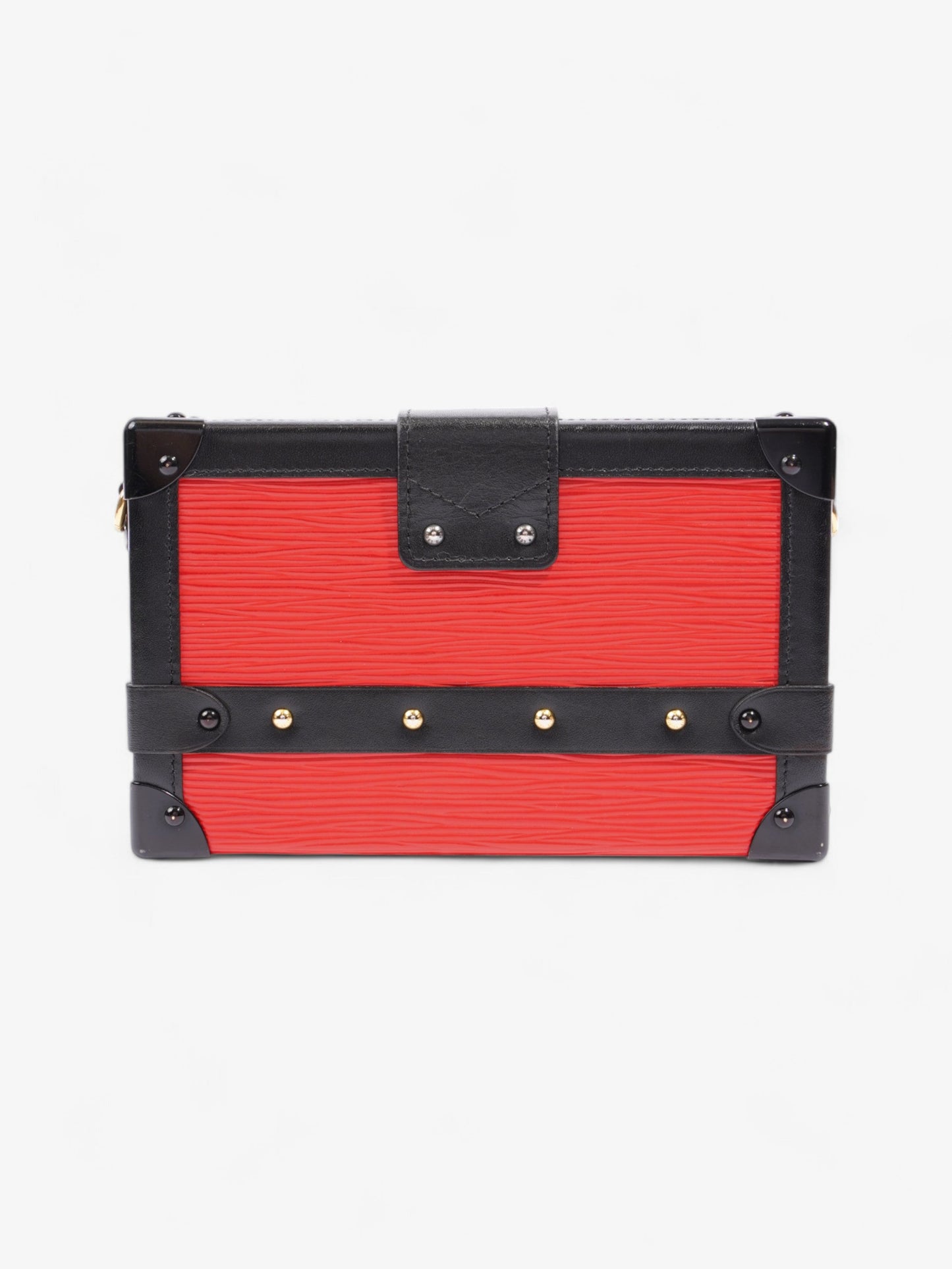 Louis Vuitton Petite Malle Black / Red Epi Leather