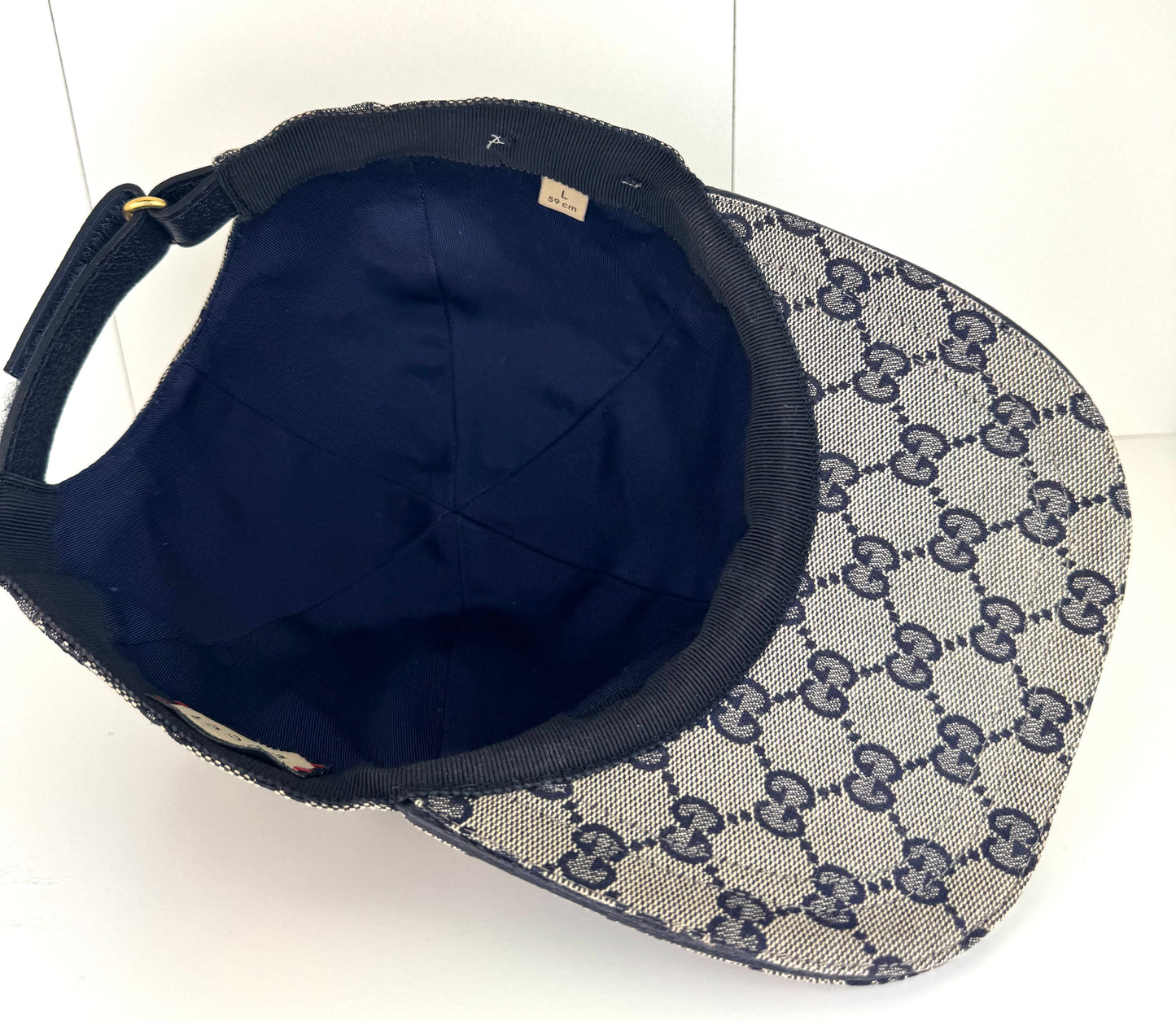 Gucci Original GG canvas baseball hat with Web