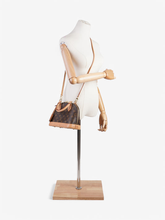 Louis Vuitton Alma Monogram Coated Canvas BB