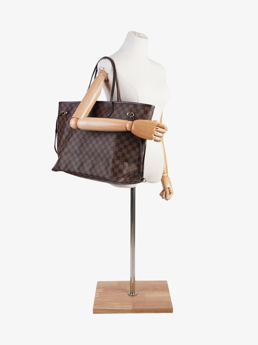 Louis Vuitton Neverfull Damier Ebene Coated Canvas GM