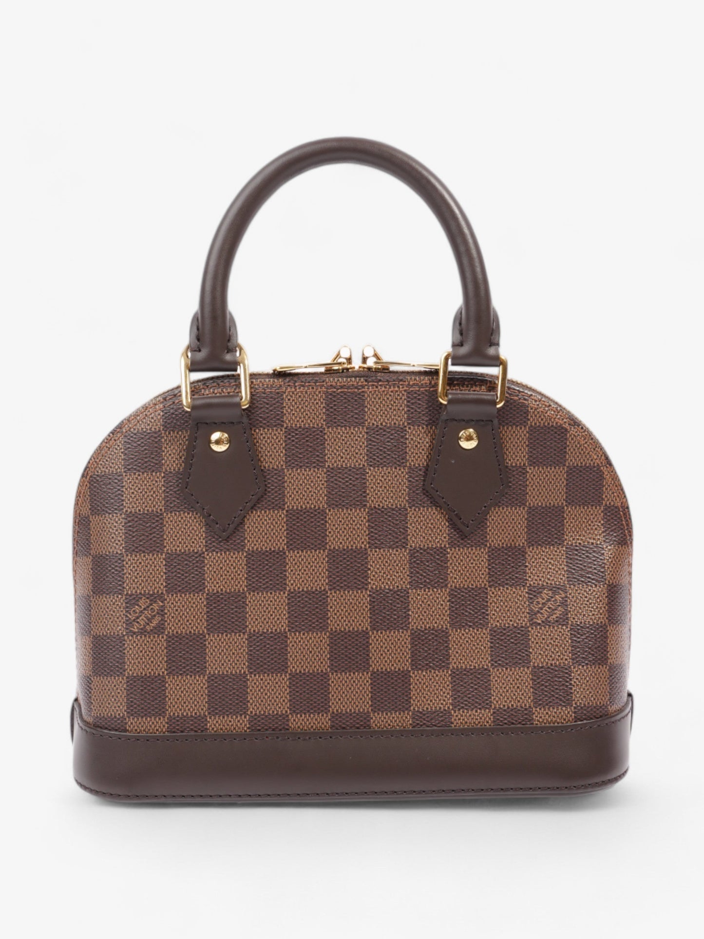 Louis Vuitton Alma Damier Ebene Coated Canvas BB