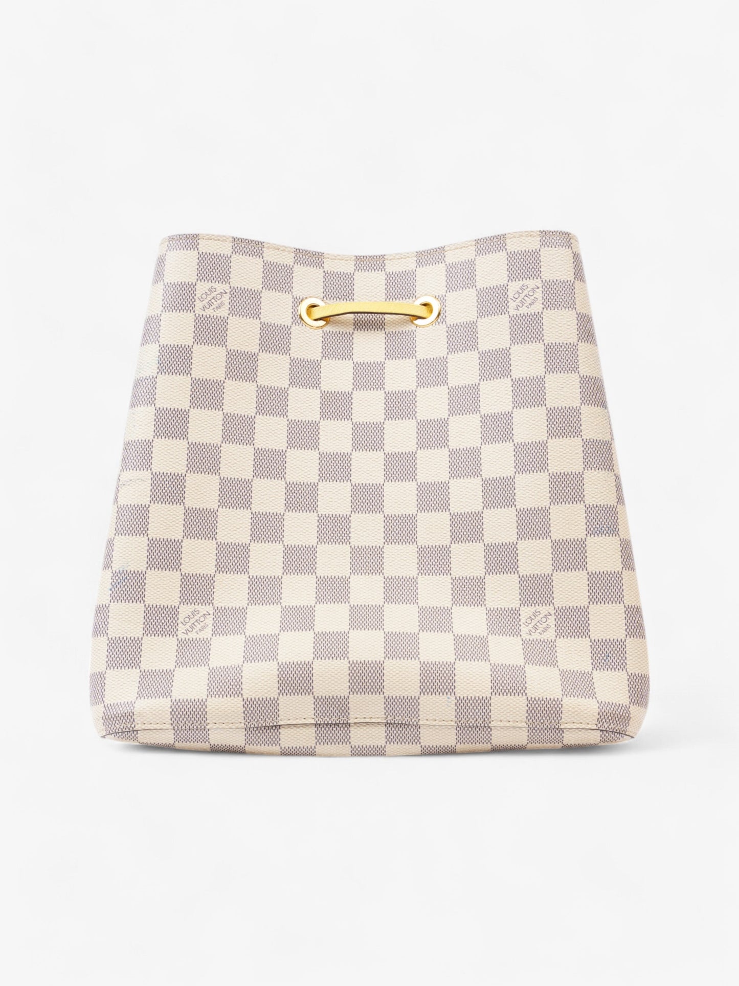 Louis Vuitton NeoNoe Damier Azur / Yellow Coated Canvas MM