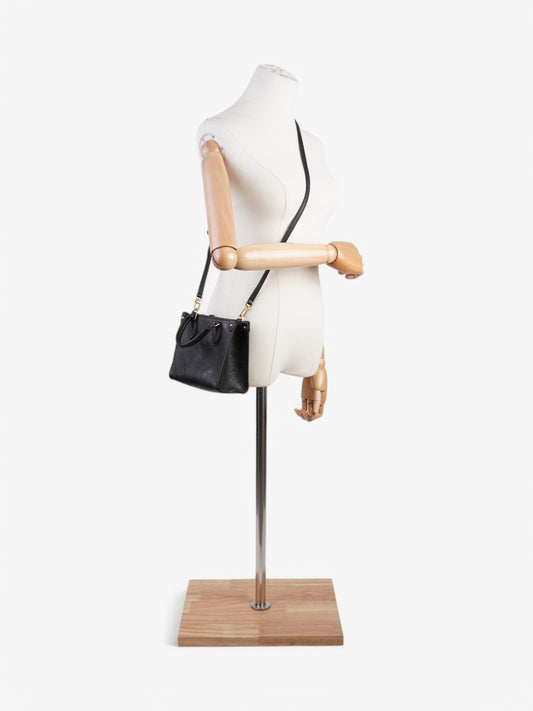 Louis Vuitton OnTheGo Black Empreinte Leather BB