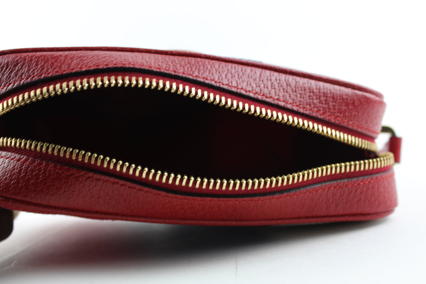 GUCCI OPHIDIA WASHED COTTON STRIPE MINI BAG