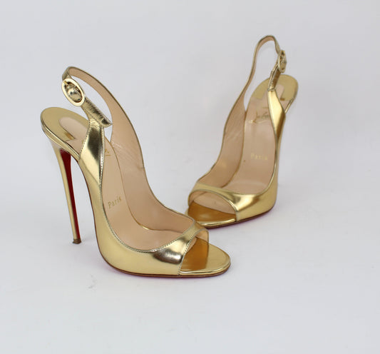 CHRISTIAN LOUBOUTIN ALLENISSIMA 130mm SIZE 37.5
