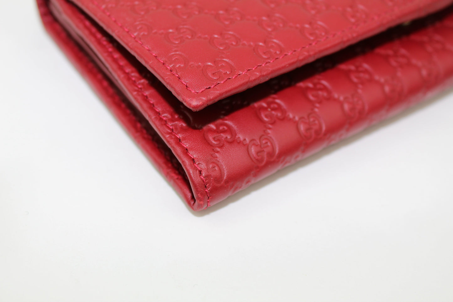 GUCCI MICROGUCCISSIMA CONTINENTAL FLAP WALLET