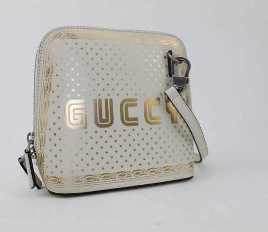 GUCCI SEGA LOGO MOON & STARS CROSS BODY BAG