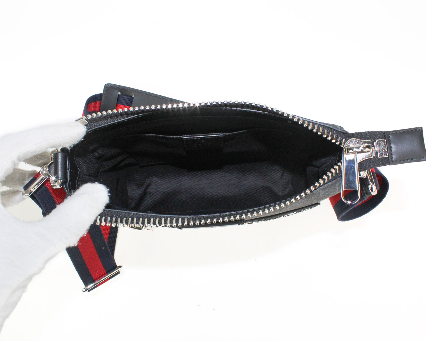 Gucci GG Small Black Messenger Bag