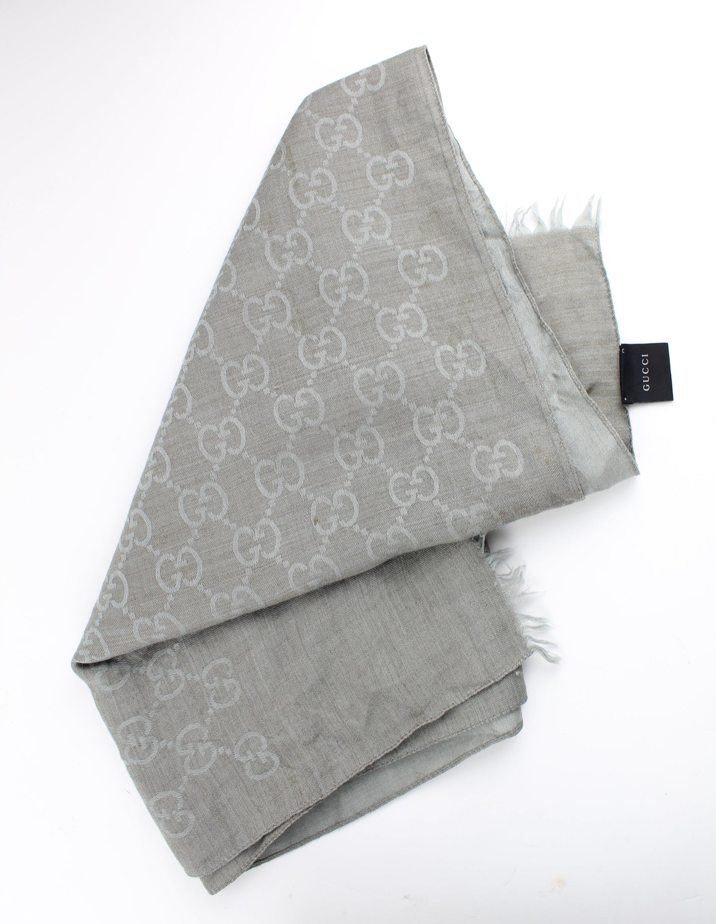GUCCI SILK BLEND SCARF