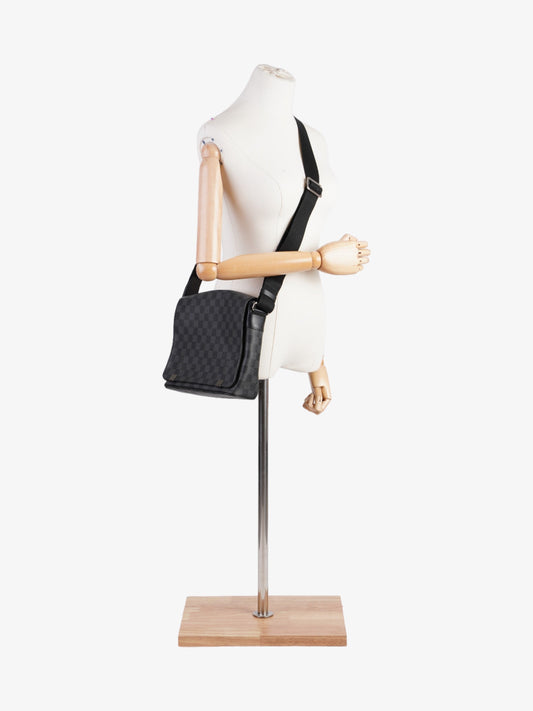 Louis Vuitton District PM Damier Graphite Coated Canvas