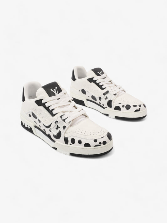 Louis Vuitton Yayoi kusaka Infinity Dots White / Black Leather EU 40 UK 6