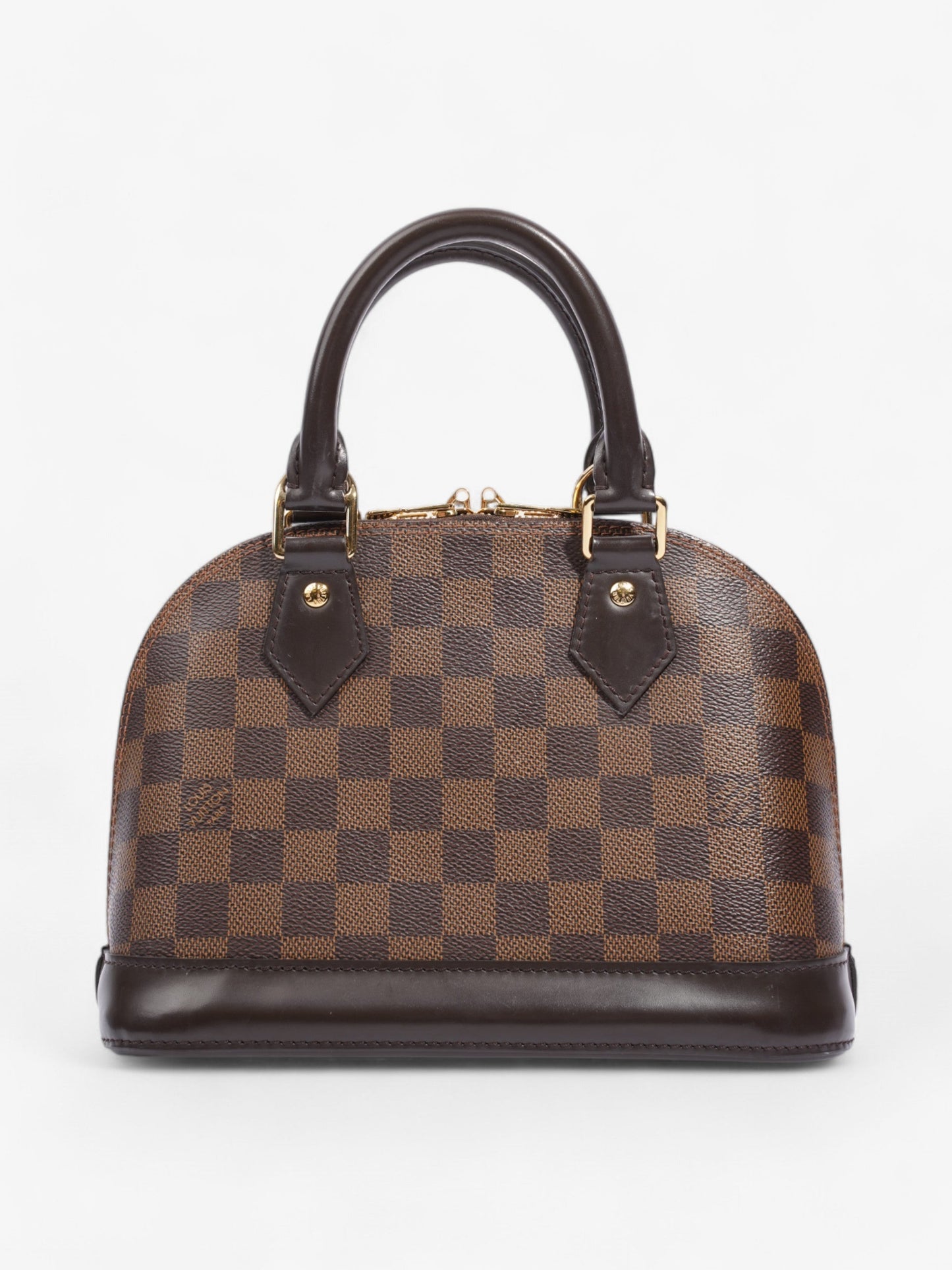 Louis Vuitton Alma Damier Ebene Coated Canvas BB