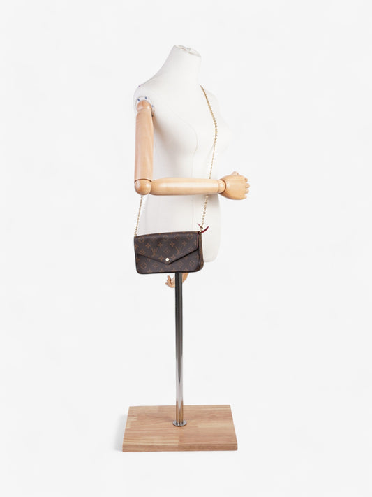 Louis Vuitton Pochette Felicie Monogram Coated Canvas