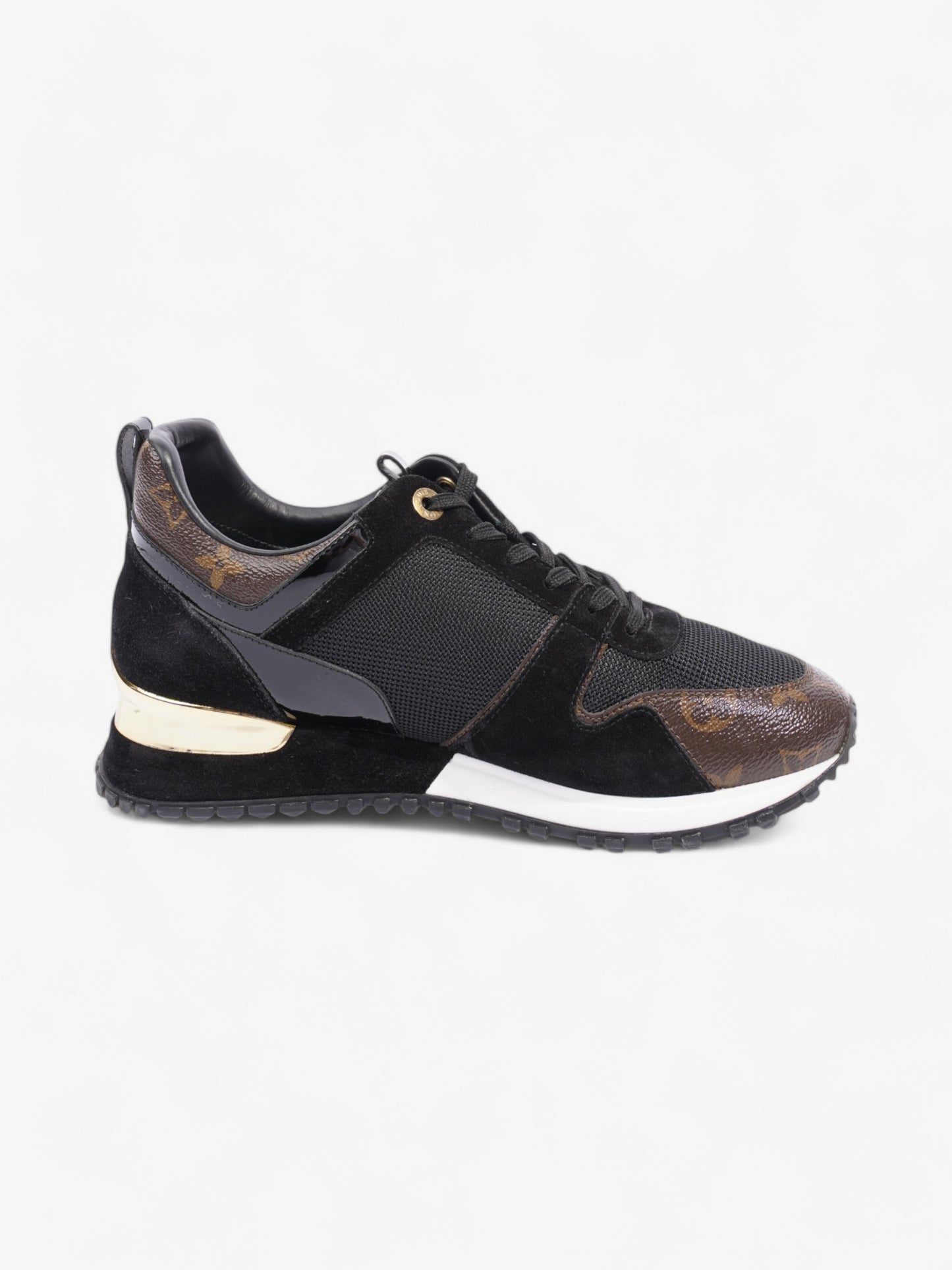 Louis Vuitton Run Away Black / Monogram Mesh EU 38.5 UK 5.5