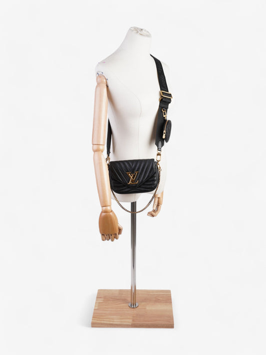 Louis Vuitton New Wave Multi-Pochette Black Leather