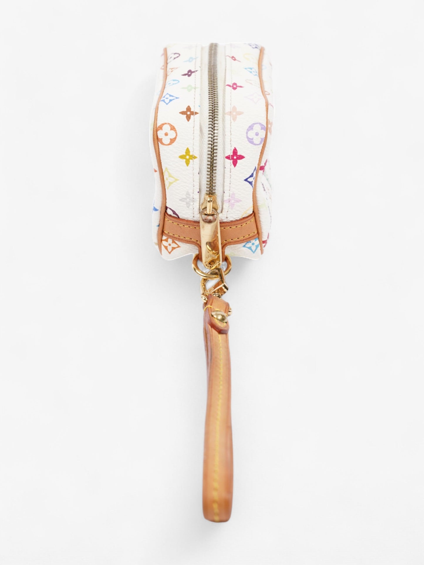 Louis Vuitton Wapity Wristlet White / Monogram Multicolour Coated Canvas