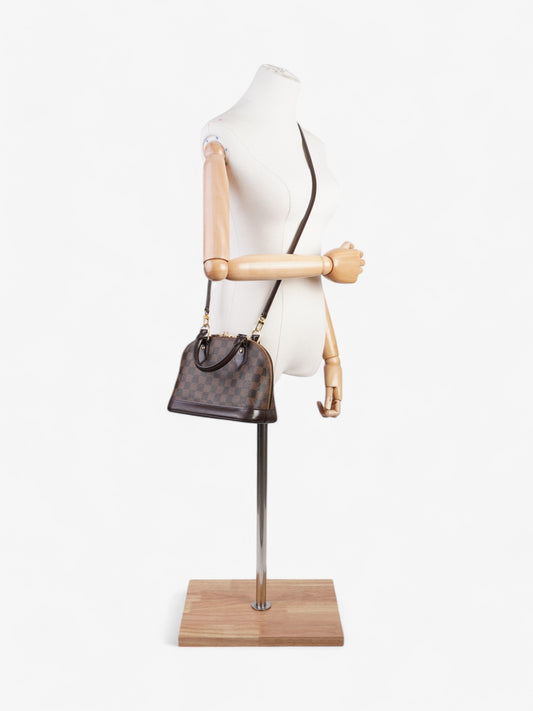 Louis Vuitton Alma Damier Ebene Coated Canvas BB