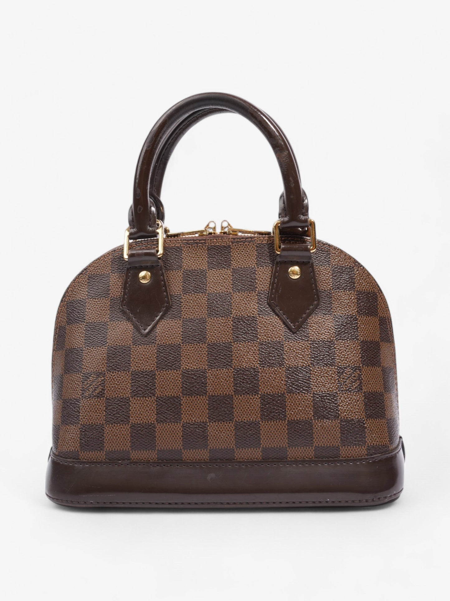 Louis Vuitton Alma Damier Ebene Coated Canvas BB