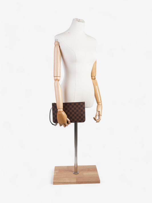 Louis Vuitton Neverfull Pouch Damier Ebene Coated Canvas