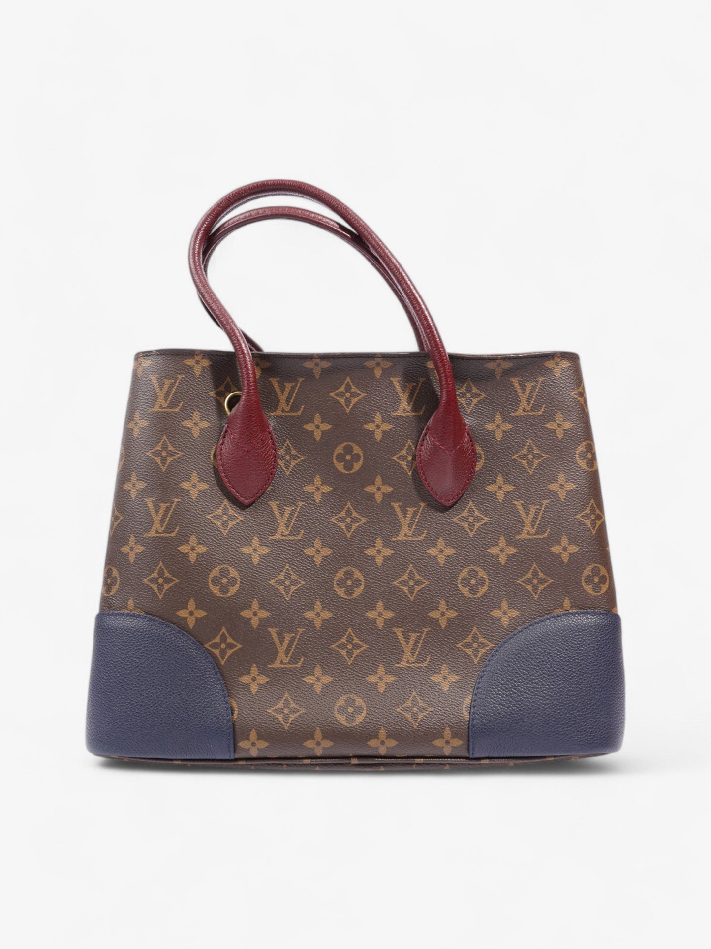 Louis Vuitton Flandrin Monogram / Navy Blue / Mauve Coated Canvas