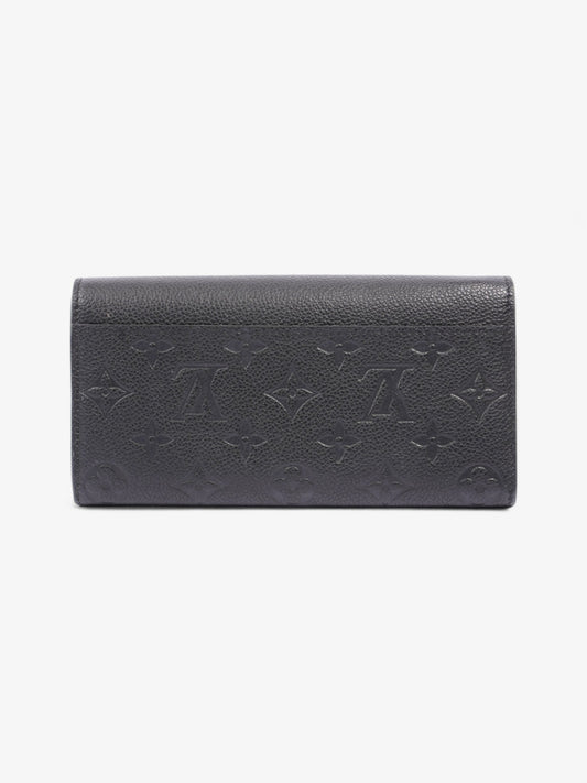 Louis Vuitton Sarah Wallet Black Empreinte Leather