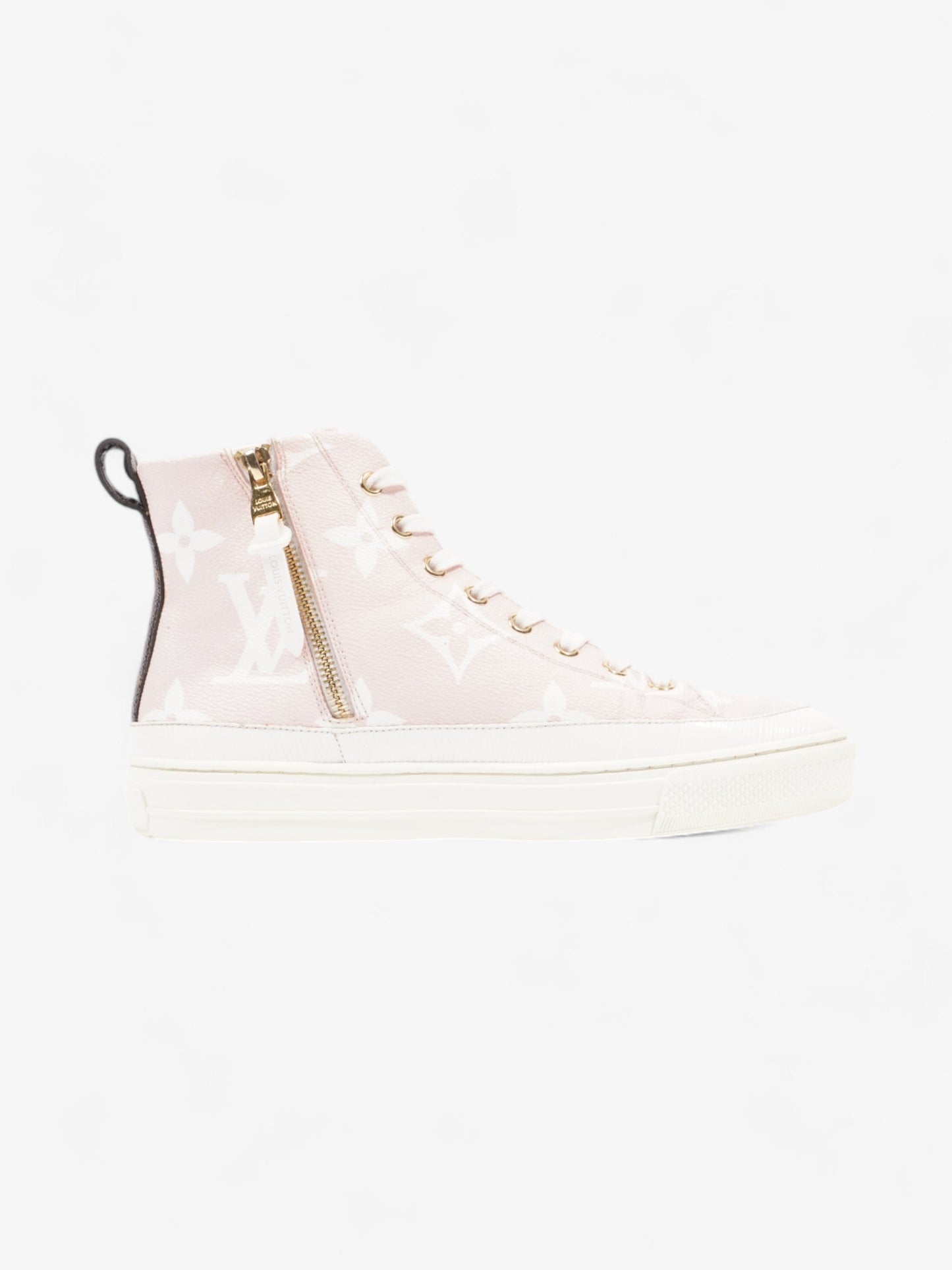 Louis Vuitton Stellar High-tops Pink / White Leather EU 38 UK 5
