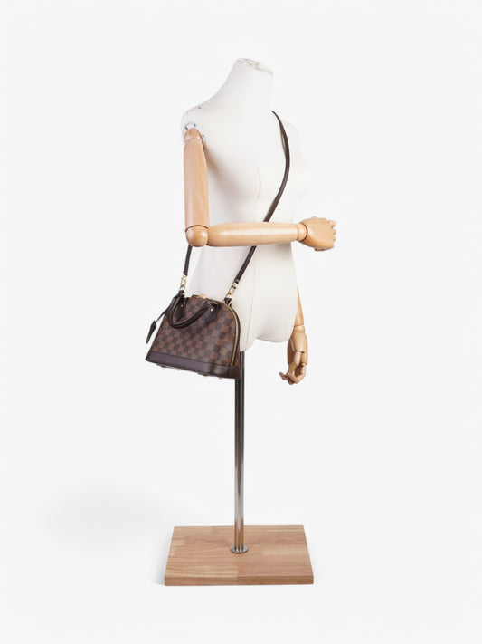 Louis Vuitton Alma Damier Ebene Coated Canvas BB