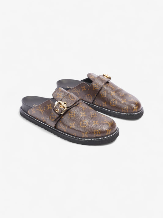 Louis Vuitton LV Unisex Mules Monogram Coated Canvas EU 41 UK 7
