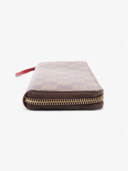Louis Vuitton Clémence Wallet Damier Ebene Coated Canvas
