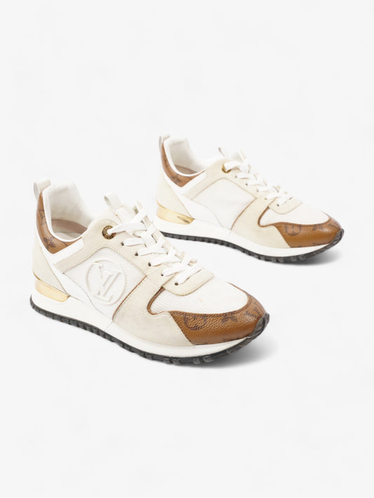 Louis Vuitton Run Away Sneakers White / Monogram Mesh EU 37 UK 4