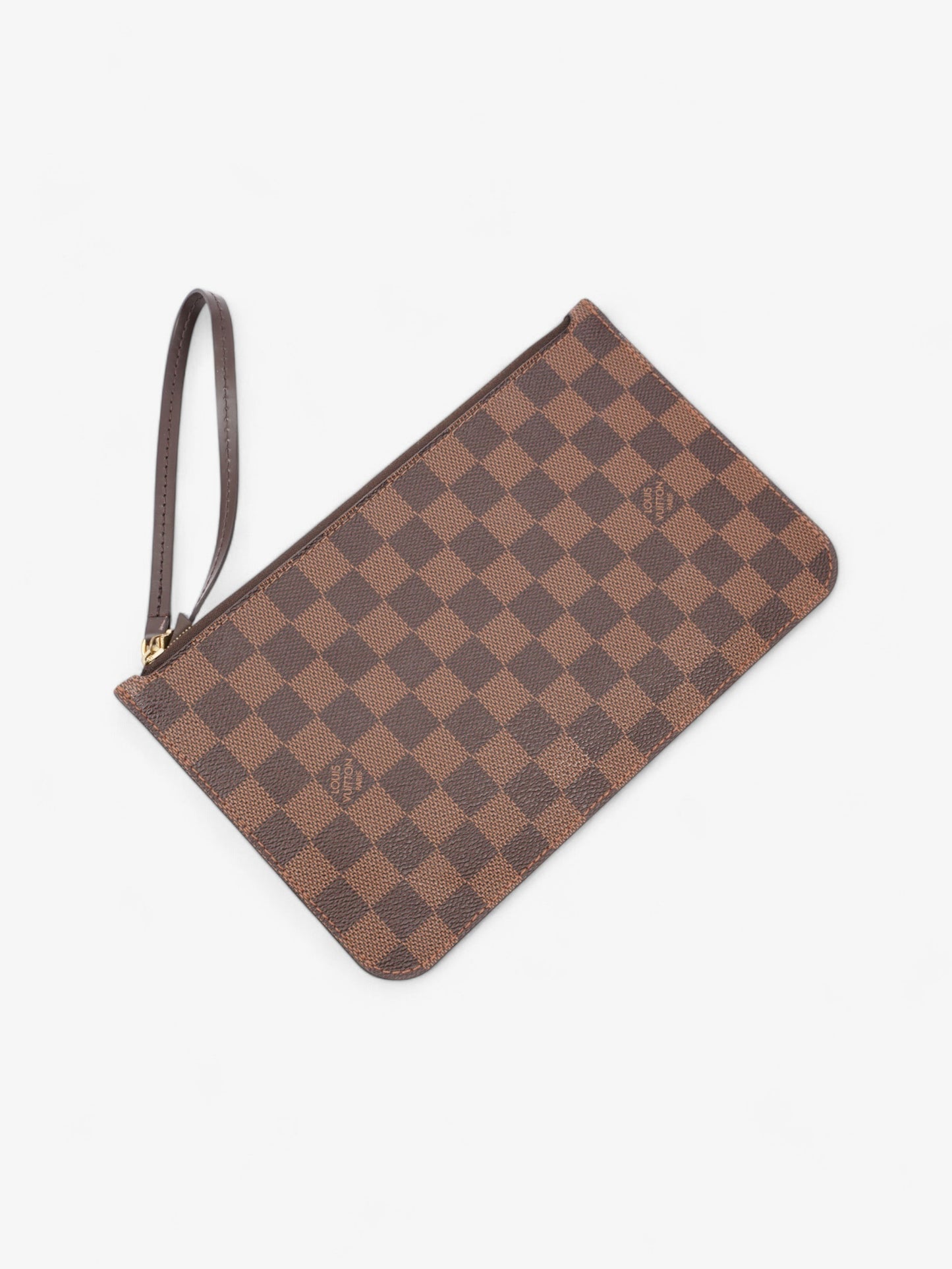 Louis Vuitton Neverfull Pouch Damier Ebene Coated Canvas